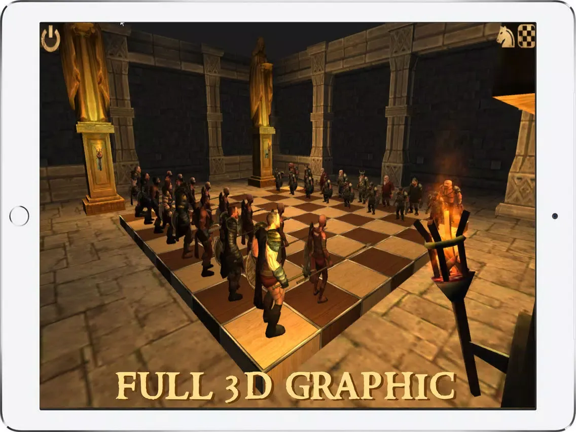 ภาพหน้าจอของ Battle Chess 3D iPad 