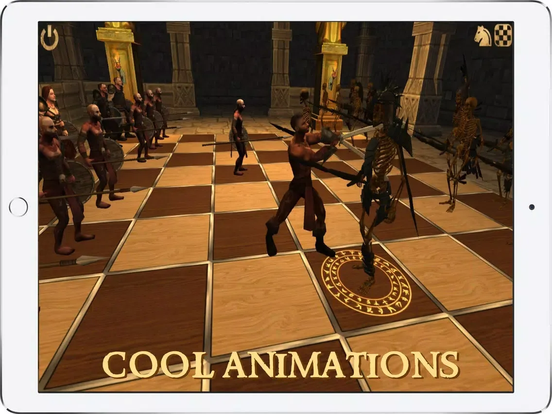 ภาพหน้าจอของ Battle Chess 3D iPad 