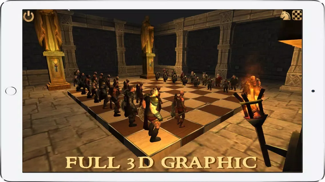 ภาพหน้าจอของ Battle Chess 3D