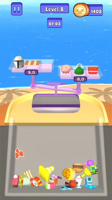Capturas de tela do Balance 3D - Weight Matching