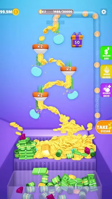 Capturas de tela do Coin Fever