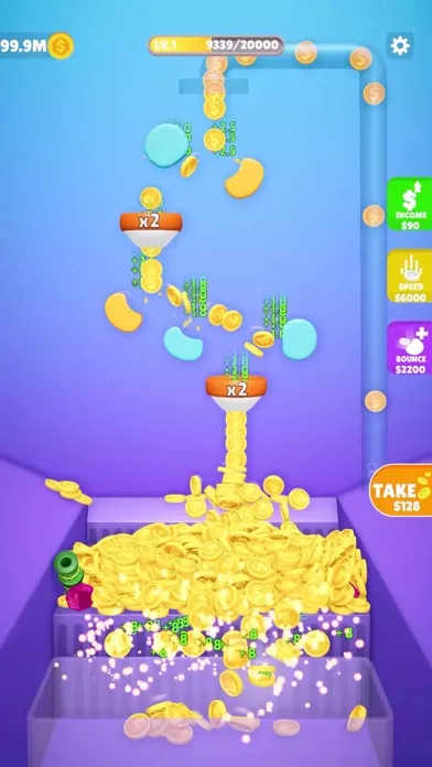 Capturas de tela do Coin Fever