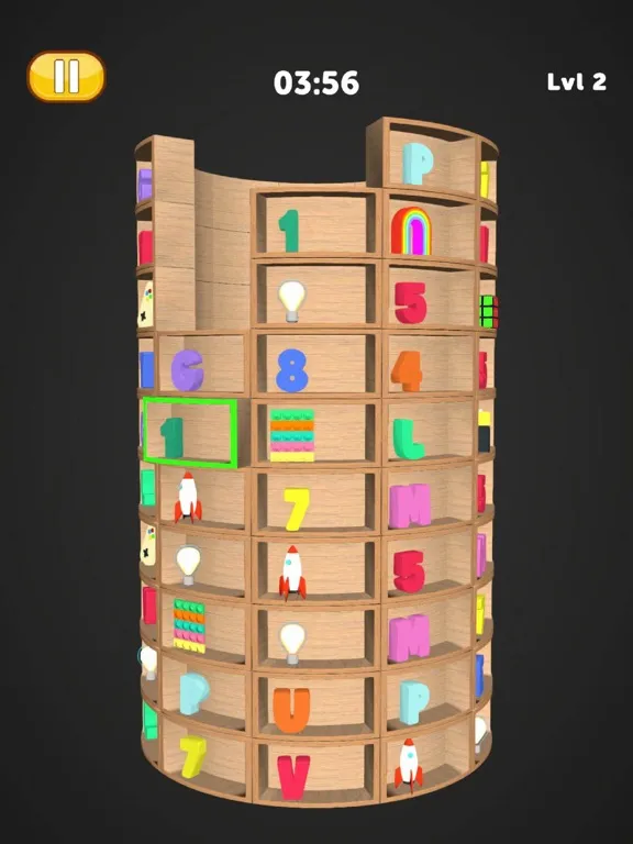 صور Shelves - Pair Matching Game iPad 