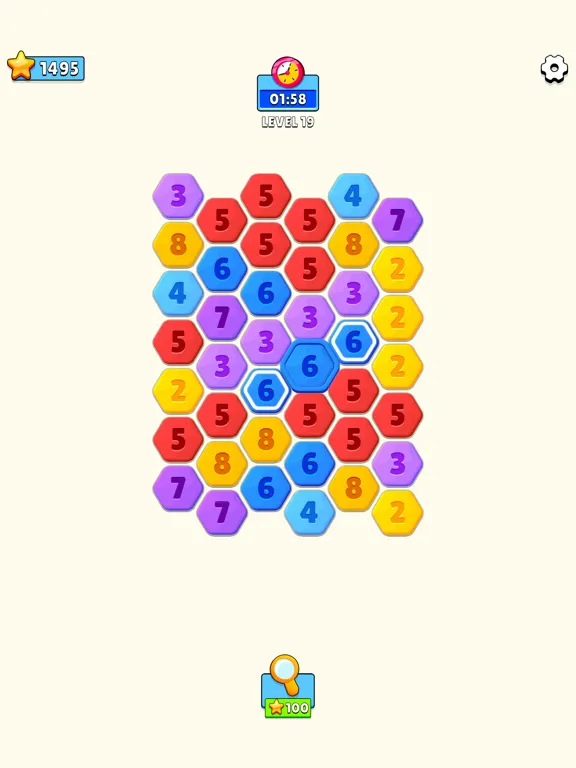 Tennect - Pairing Puzzle iPad 應用截圖