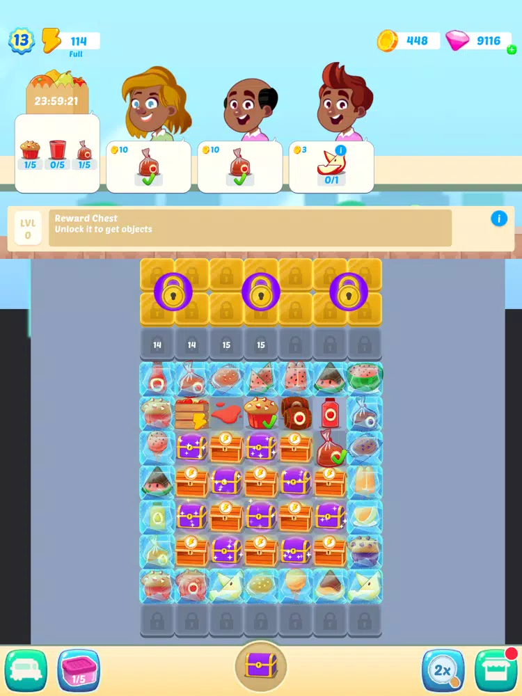 Tangkapan skrin Merge & Serve iPad 