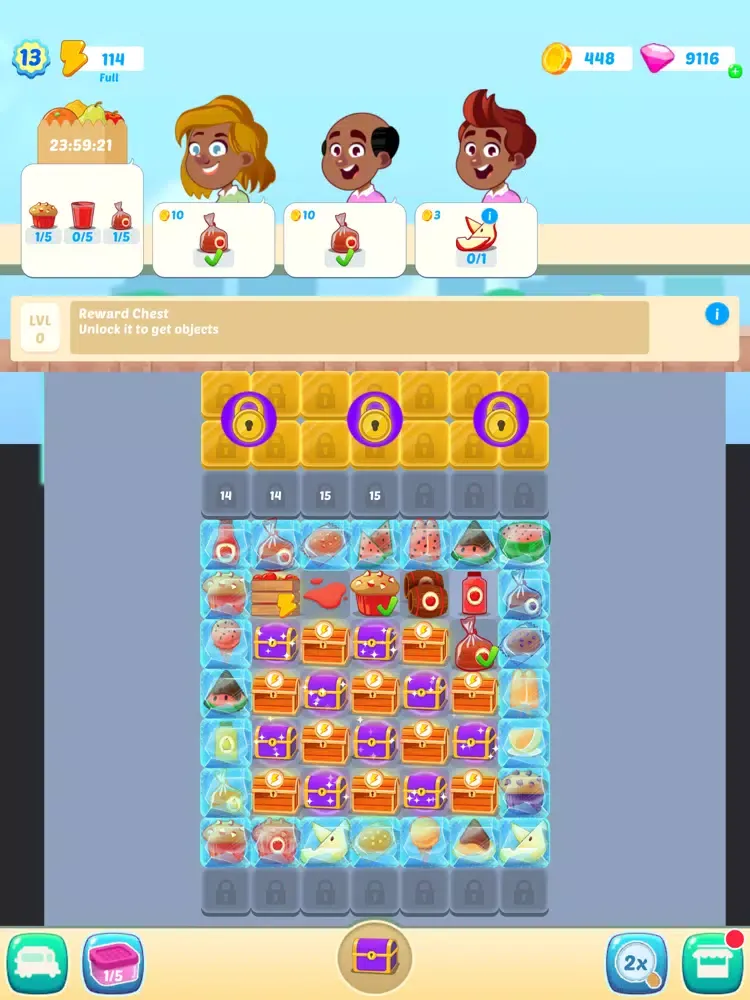 Merge & Serve iPad 应用截图