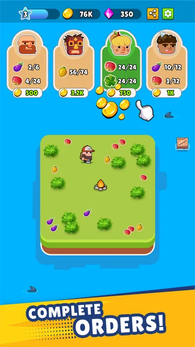 Tangkapan skrin Pocket Land!