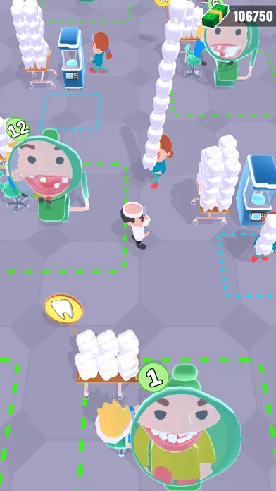 Capturas de tela do Operation Dental