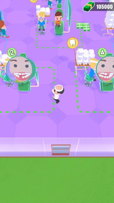 Capturas de tela do Operation Dental