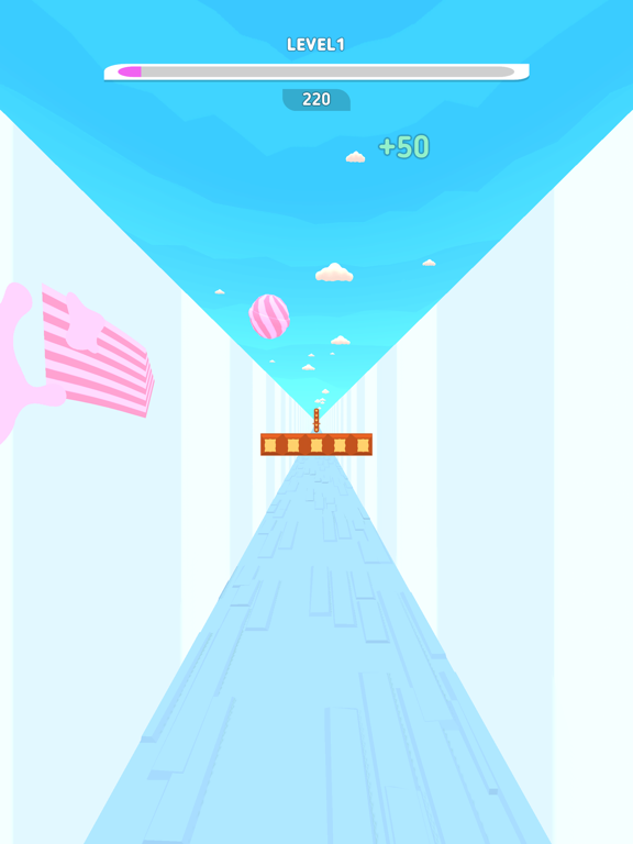 Tangkapan skrin Wiggly Ball iPad 