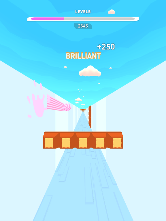 Tangkapan skrin Wiggly Ball iPad 
