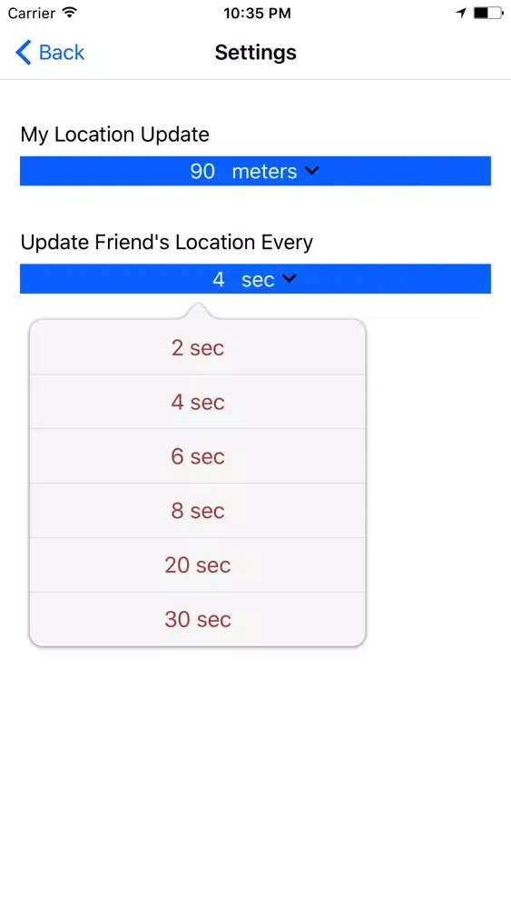Real-Time Location Tracker Screenshots