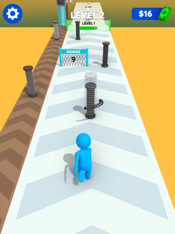 De-fence Run iPad  سکرین شاٹس