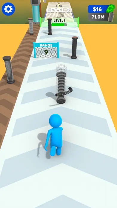 De-fence Run سکرین شاٹس