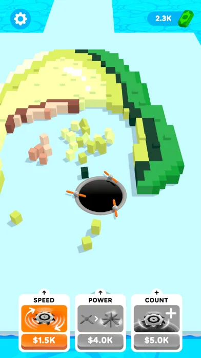 Zrzuty ekranu Pixel Hole