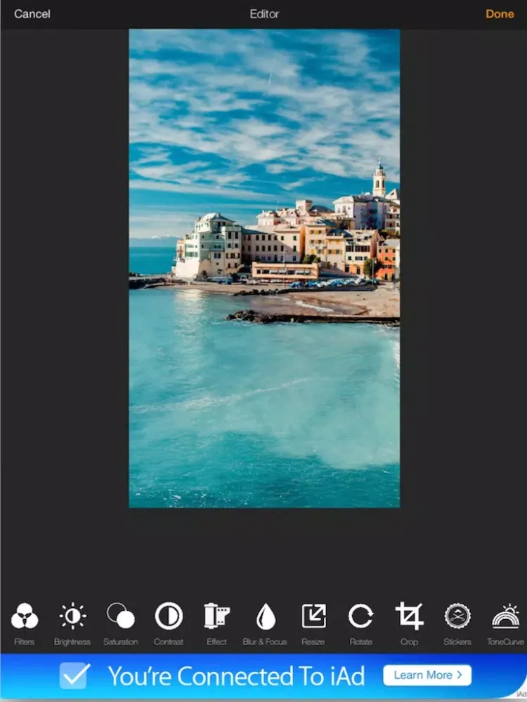 Photo Editor by GSD1 iPad  Screenshots