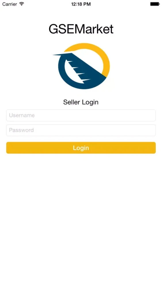 Screenshot di GSEMarket.com Seller App