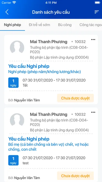 Smart HRMS Screenshots