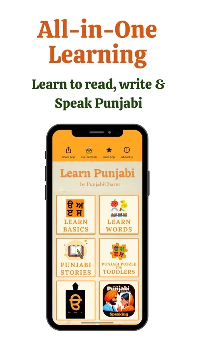 Capturas de pantalla de Learn Punjabi by PunjabiCharm