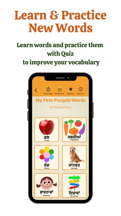 Capturas de pantalla de Learn Punjabi by PunjabiCharm