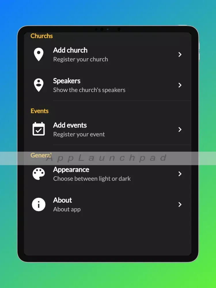 تصاویر IDC Romanos 16:16 iPad 
