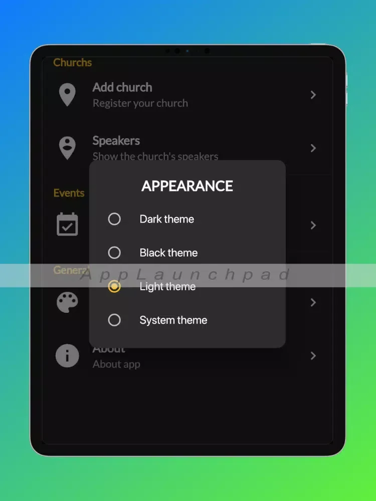 تصاویر IDC Romanos 16:16 iPad 