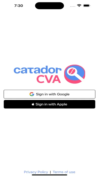 Capturas de tela do Catador CVA