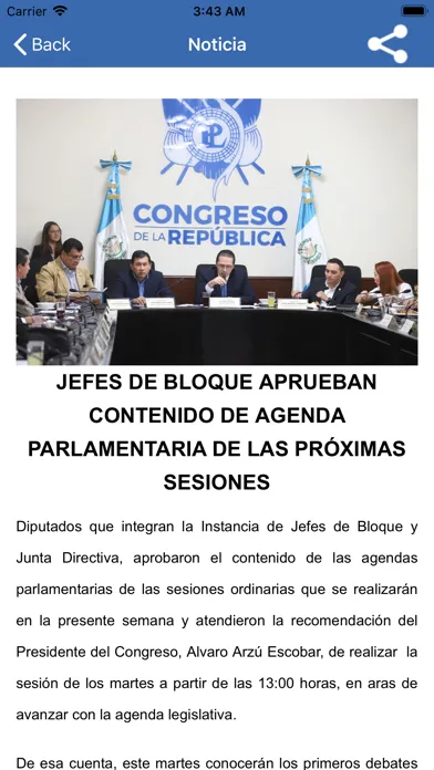 Congreso Guate স্ক্রিনশট