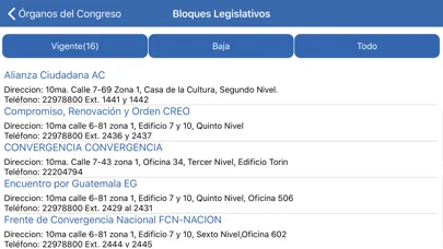 Congreso Guate স্ক্রিনশট