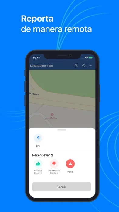 Captures d'écran de Localizador Tigo v3