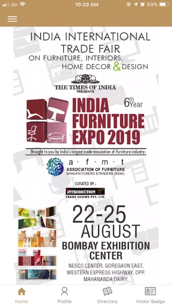 Скриншоты IFEX - INDIA FURNITURE EXPO
