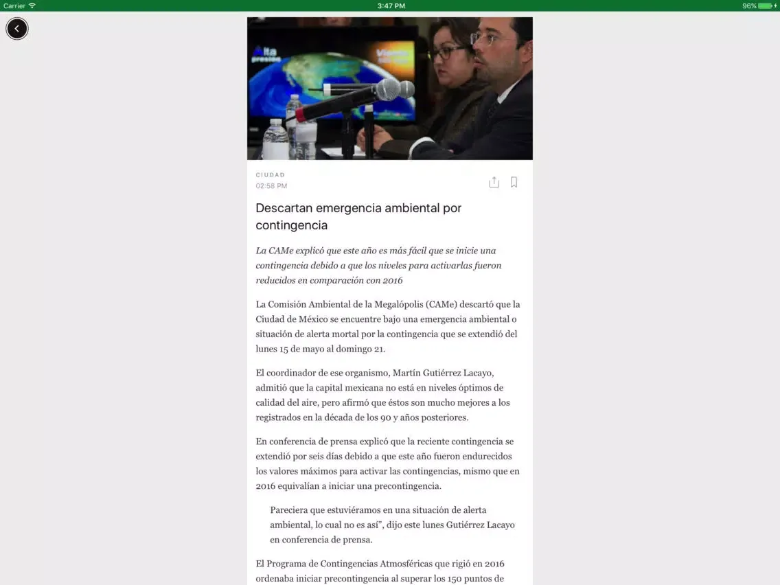 Publinews - Guatemala iPad  Screenshots