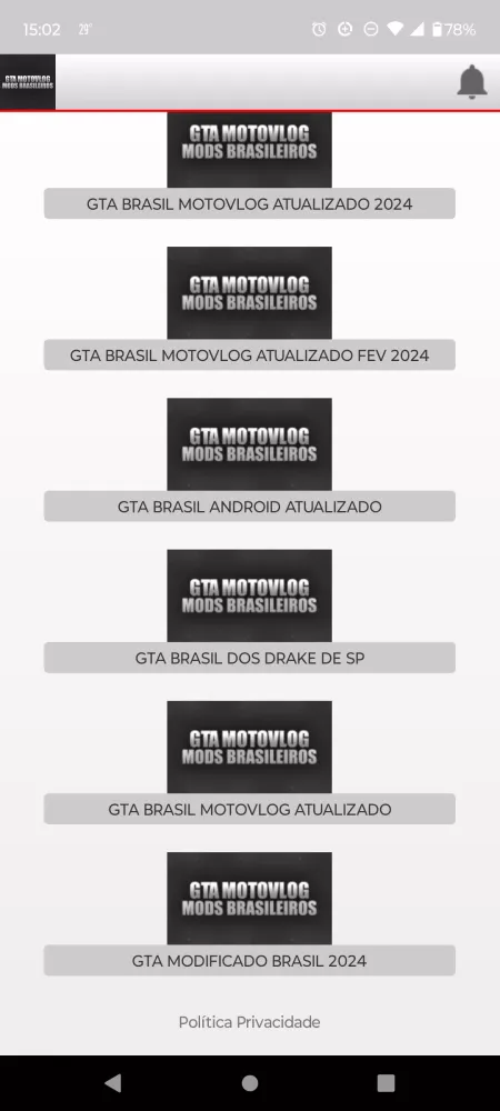 GTA Motovlog | Mods BR應用截圖
