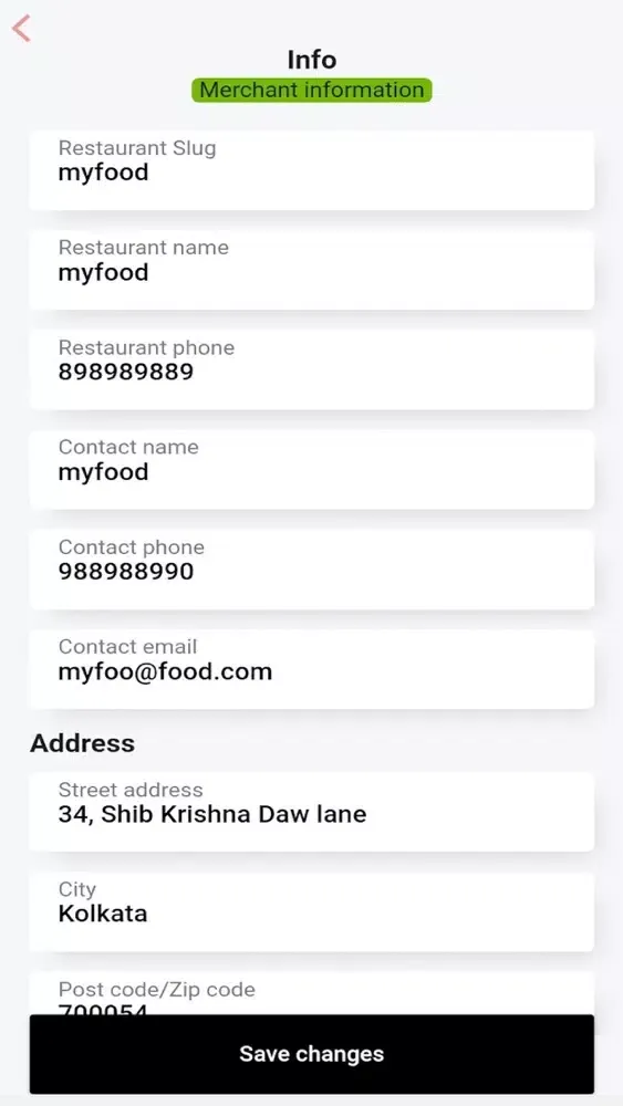 Bharat Eat Merchant Screenshots