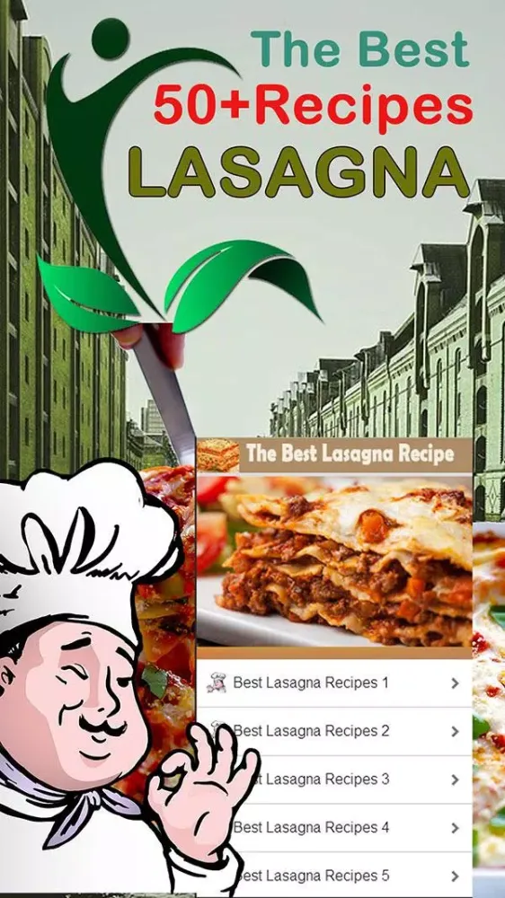 ภาพหน้าจอของ Homemade Lasagna Recipes