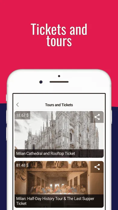 Capturas de pantalla de MILAN Guide Tickets & Hotels
