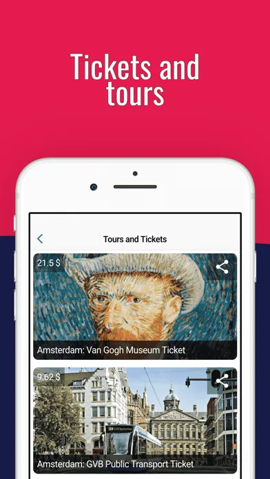 Ảnh chụp màn hình của AMSTERDAM Guide Tickets & Map