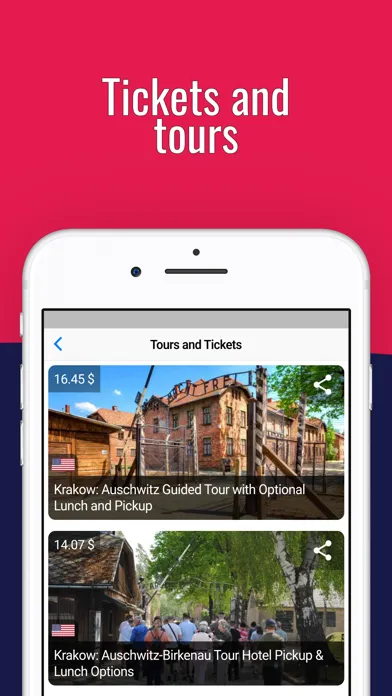 Tangkapan skrin KRAKOW Guide Tickets & Hotels