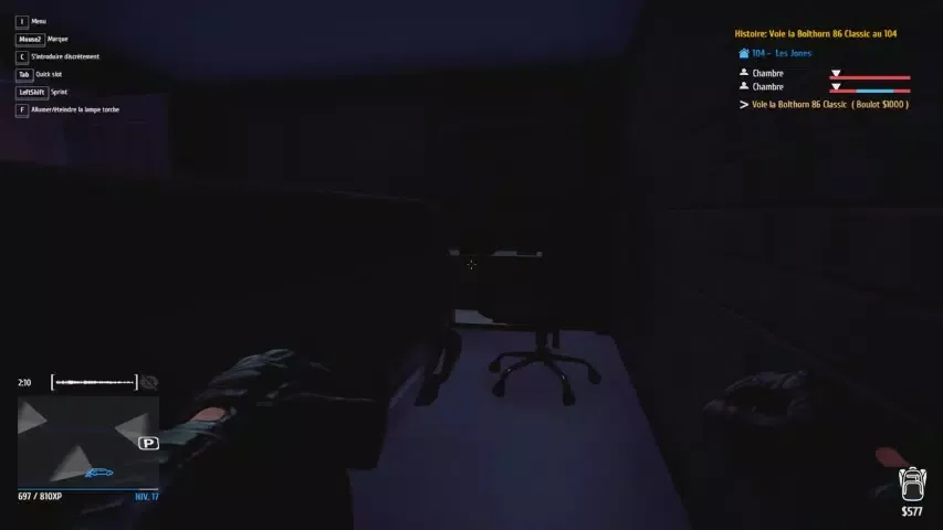 Captures d'écran de guide Thief Simulator