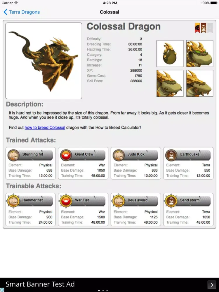 Guides and Breeding for Dragon City iPad  স্ক্রিনশট