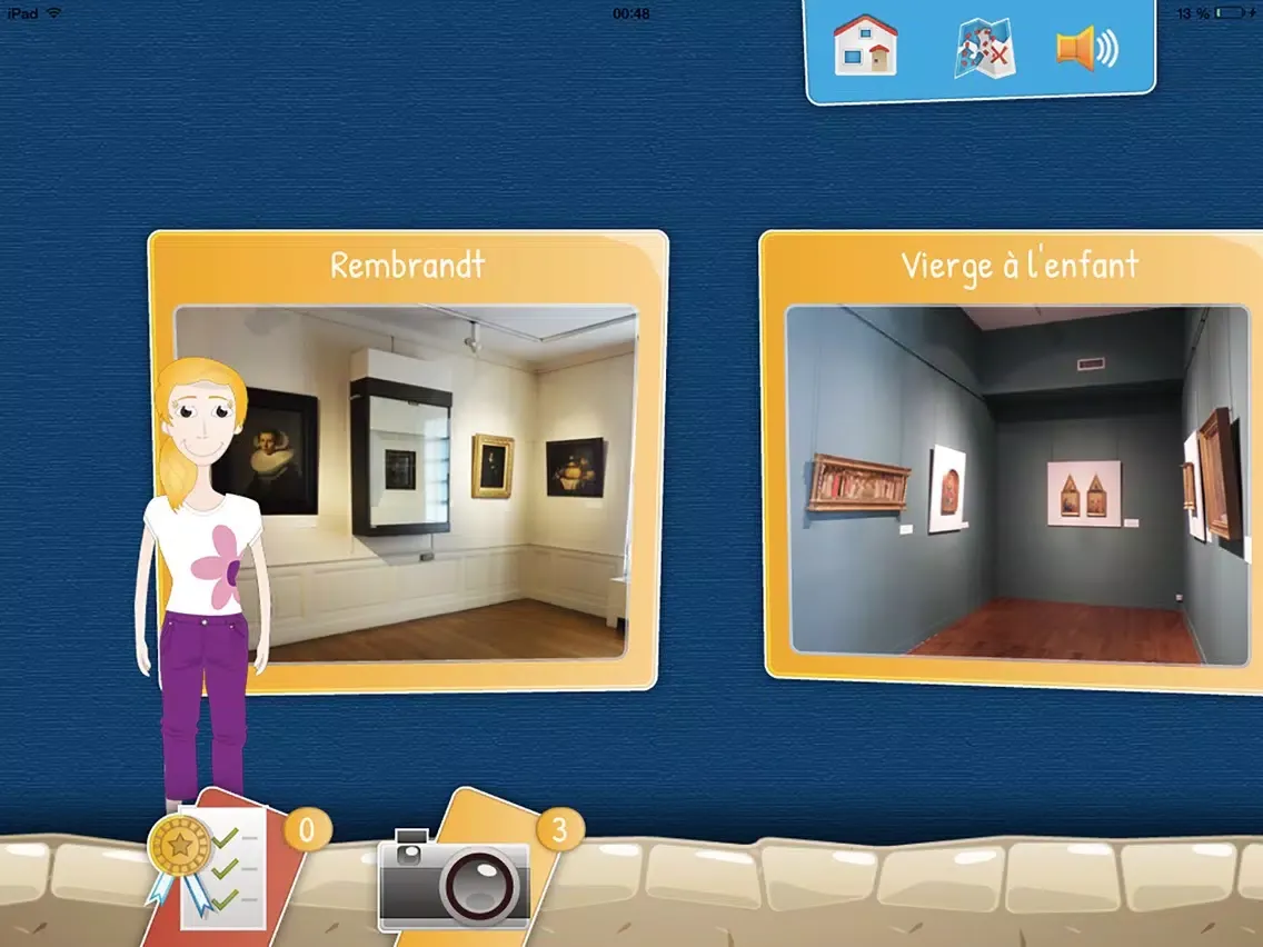 Capturas de pantalla de Guideez au Musée des Beaux-Arts de Tours iPad 