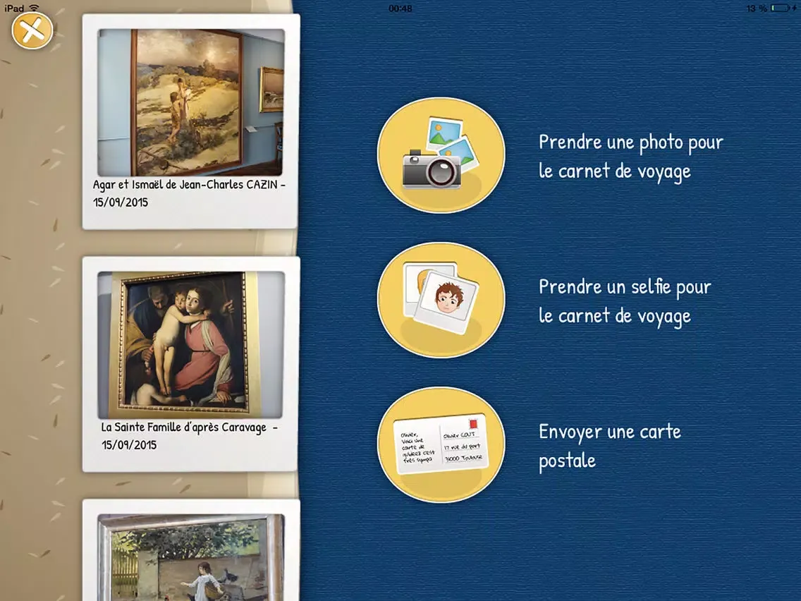 Capturas de pantalla de Guideez au Musée des Beaux-Arts de Tours iPad 