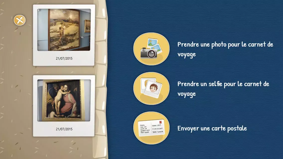 Capturas de pantalla de Guideez au Musée des Beaux-Arts de Tours