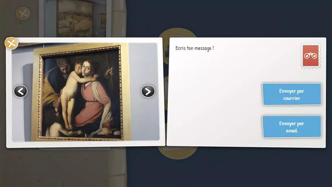 Capturas de pantalla de Guideez au Musée des Beaux-Arts de Tours