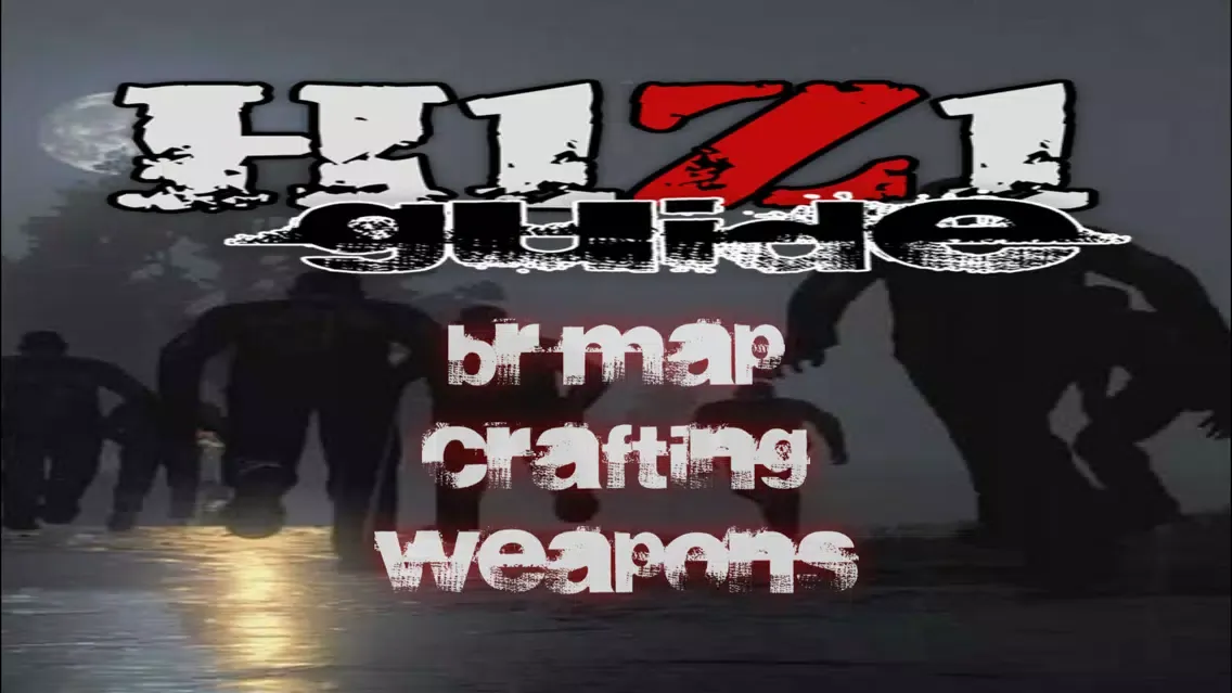 Battle Royale Map, Crafting for H1Z1 Screenshots