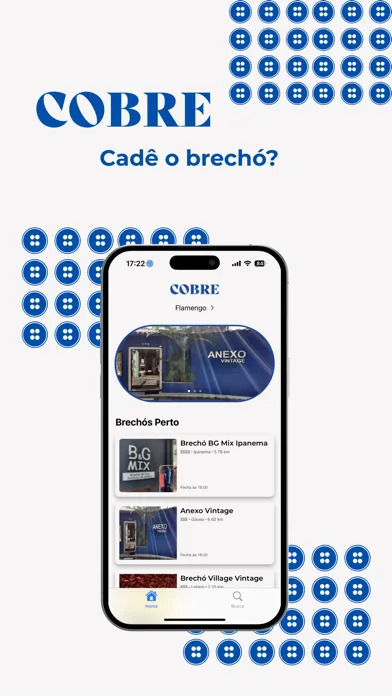 Screenshot di COBRE - Cadê o Brecho?