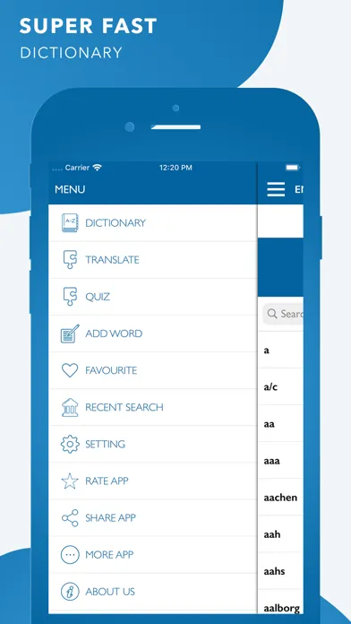 ภาพหน้าจอของ Gujarati Dictionary (Offline)