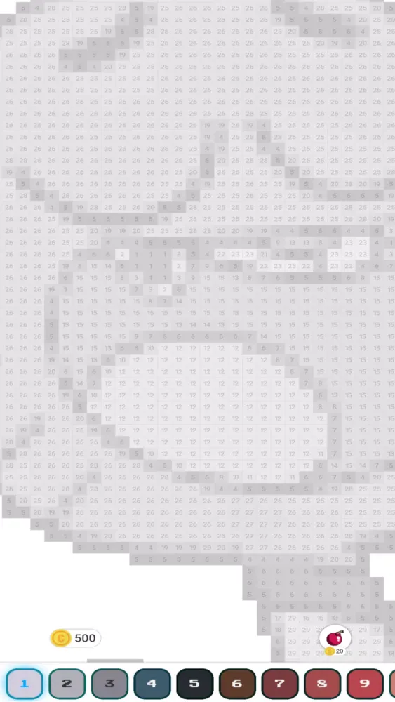 Gumball Pixel Art Coloring Screenshots
