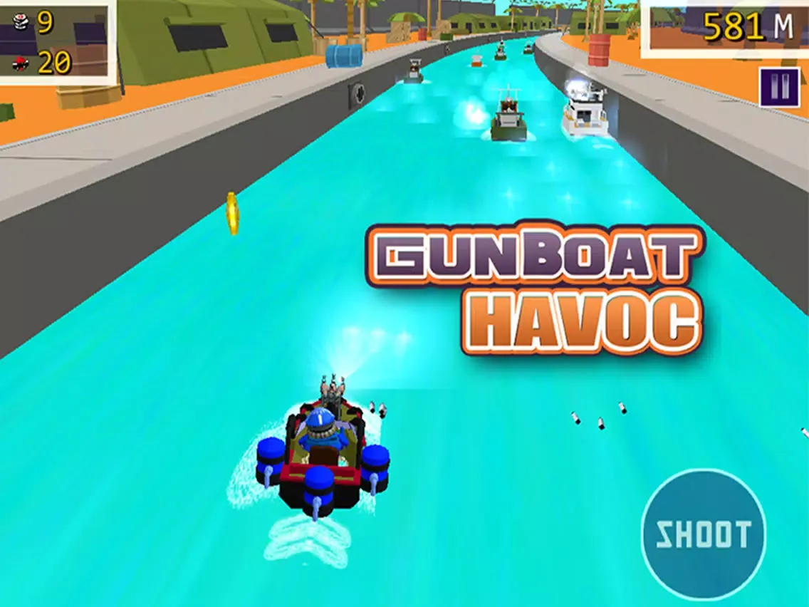 Gun Boat Havoc iPad  स्क्रीनशॉट
