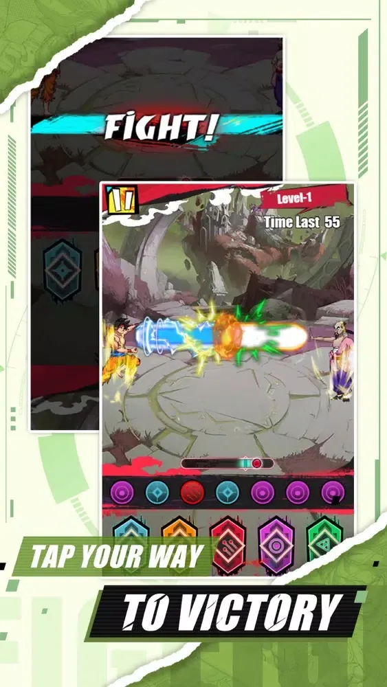 Captures d'écran de Dark Warrior Showdown